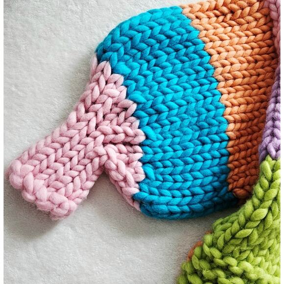 HOPE MACAULAY daphne chunky knit anthropologie cardigan goop sweater $650 S/M - Picture 6 of 16